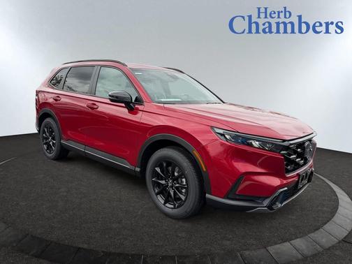 Radiant Red Metallic 2026 Honda CR-V Hybrid Sport-L AWD