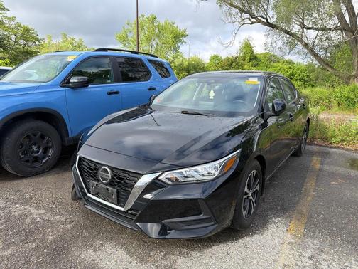 Super Black 2021 Nissan Sentra SV