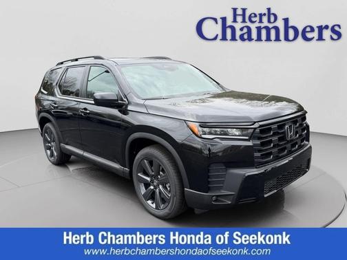 Crystal Black Pearl 2026 Honda Pilot Sport