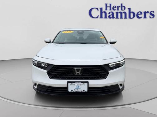 Platinum White Pearl 2023 Honda Accord EX