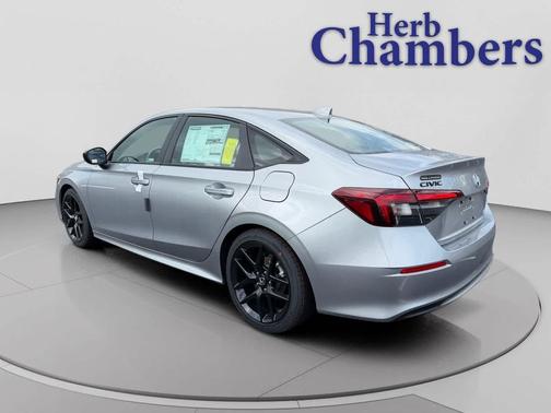 Solar Silver Metallic 2026 Honda Civic Sport