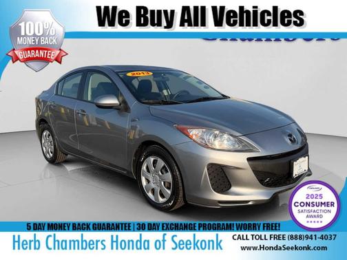 Liquid Silver Metallic 2013 Mazda Mazda3 i SV
