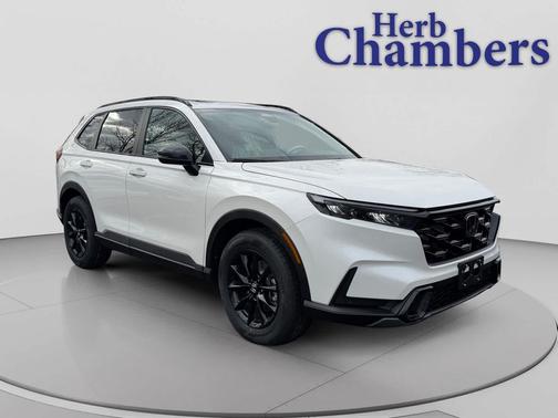 Platinum White Pearl 2026 Honda CR-V Hybrid Sport-L AWD