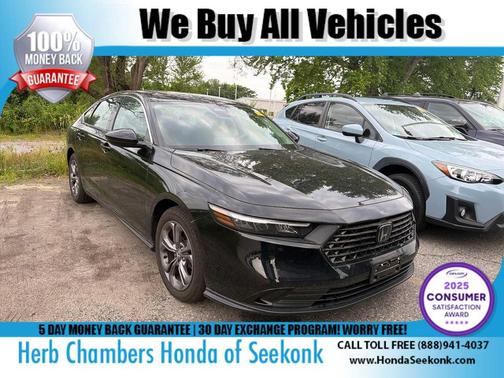 Crystal Black Pearl 2023 Honda Accord EX