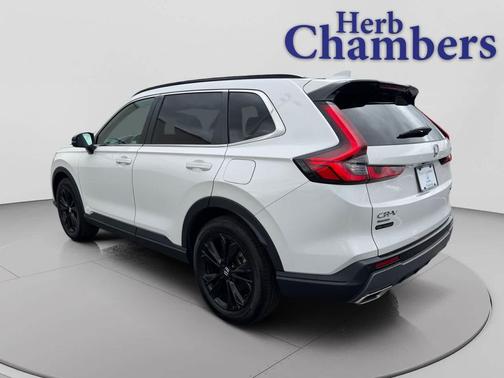 Platinum White Pearl 2023 Honda CR-V Hybrid Sport Touring AWD