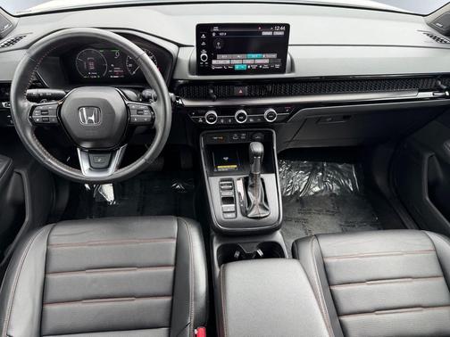 Platinum White Pearl 2023 Honda CR-V Hybrid Sport Touring AWD