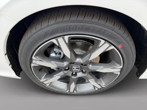 Platinum White Pearl 2026 Honda Civic Hybrid Sport Touring