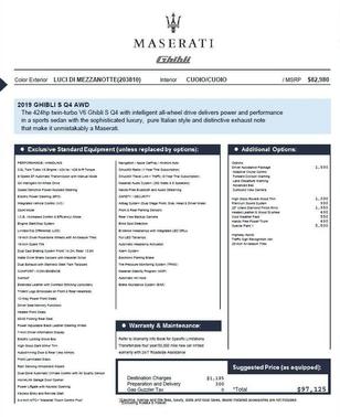 2019 Maserati Ghibli S Q4