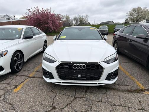 Ibis White 2023 Audi A5 Sportback 45 S Line Premium Plus