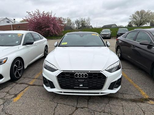 Ibis White 2023 Audi A5 Sportback 45 S Line Premium Plus