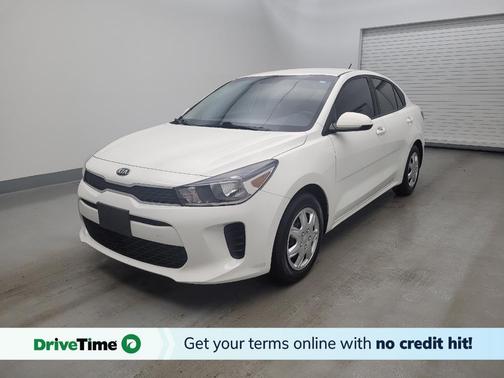 Clear White 2018 Kia Rio S