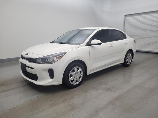 Clear White 2018 Kia Rio S