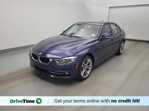 Blue 2016 BMW 328 xDrive