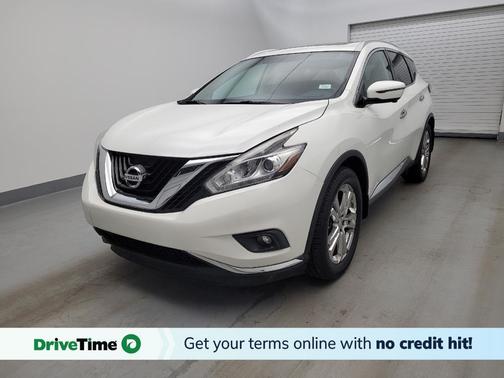 Pearl White 2017 Nissan Murano Platinum