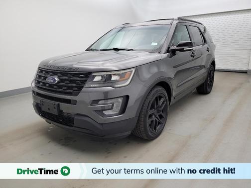 Gray 2017 Ford Explorer sport