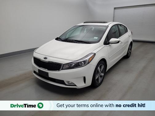 Clear White 2018 Kia Forte S
