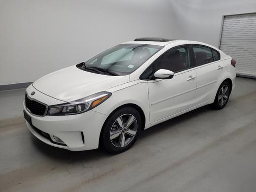 Clear White 2018 Kia Forte S