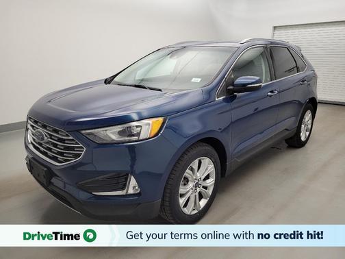 Dark Persian Green Metallic 2020 Ford Edge Titanium