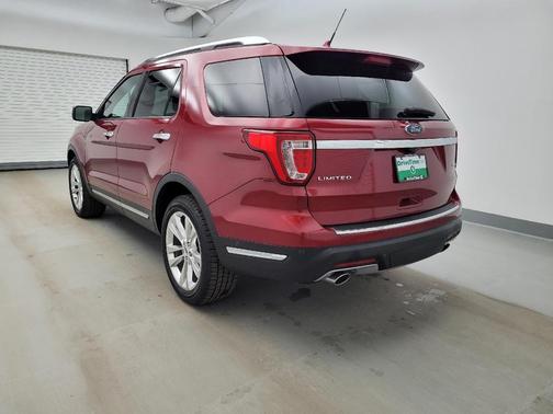Red 2018 Ford Explorer Limited