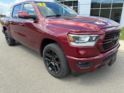 Delmonico Red Pearlcoat 2023 RAM 1500 LARAMIE