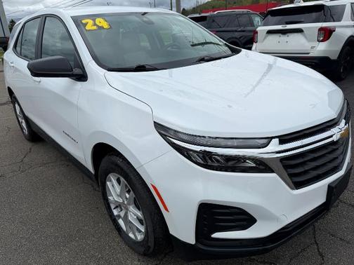 Summit White 2024 Chevrolet Equinox LS