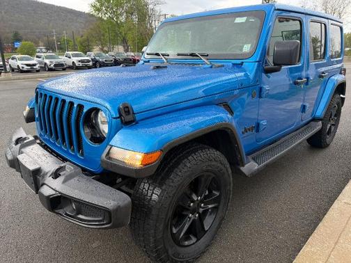 Hydro Blue Pearl 2023 Jeep Wrangler SAHARA