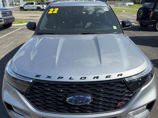 ICONIC SILVER METALLIC 2022 Ford Explorer ST