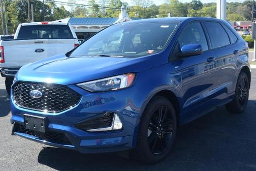 ATLAS BLUE 2024 Ford Edge ST LINE
