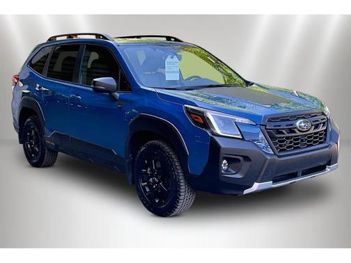 Geyser Blue 2022 Subaru Forester WILDERNESS