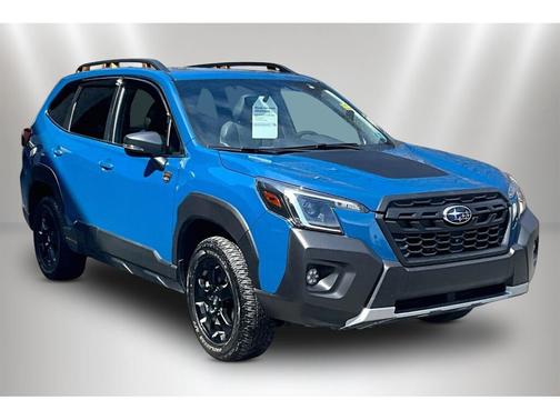 Geyser Blue 2022 Subaru Forester WILDERNESS