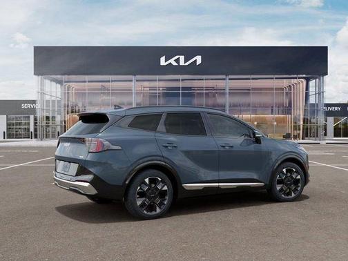 Blue 2026 Kia Sportage Hybrid SX-Prestige
