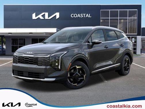 Gray 2026 Kia Sportage Hybrid EX