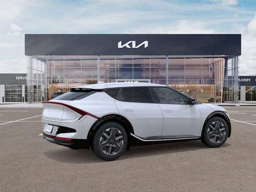 White 2025 Kia EV6 Light