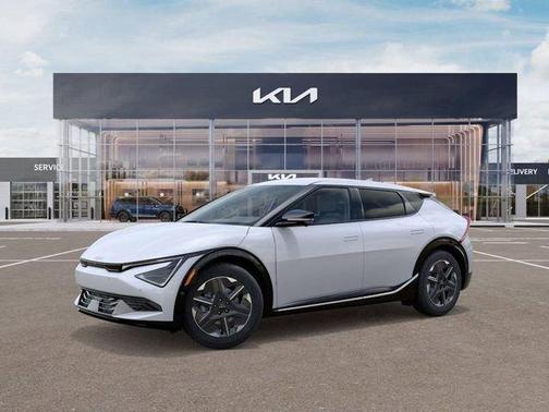 White 2025 Kia EV6 Light