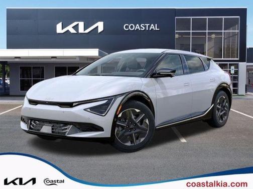 White 2025 Kia EV6 Light