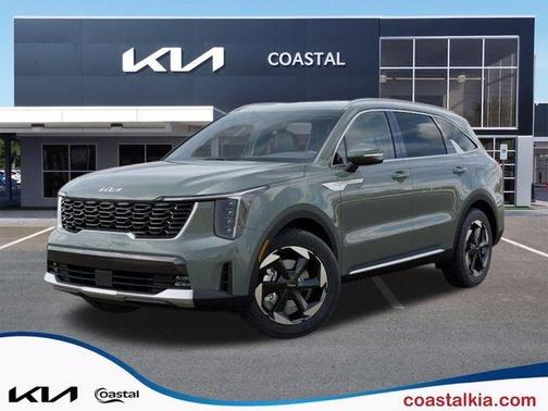 Green 2026 Kia Sorento Hybrid EX