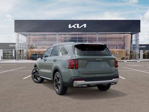 Green 2026 Kia Sorento Hybrid EX
