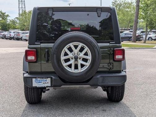 Green 2023 Jeep Wrangler Sport