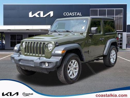 Green 2023 Jeep Wrangler Sport