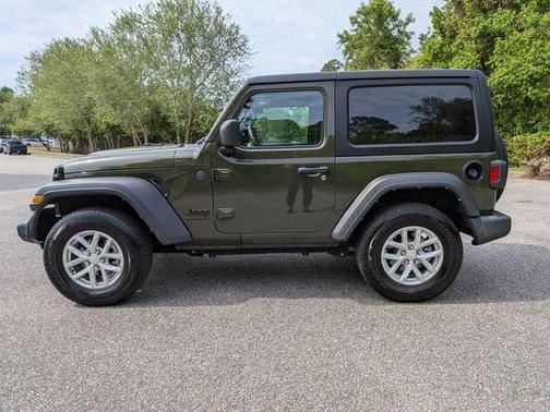 Green 2023 Jeep Wrangler Sport