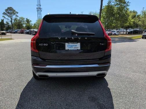 Black 2021 Volvo XC90 T6 Inscription 6 Passenger