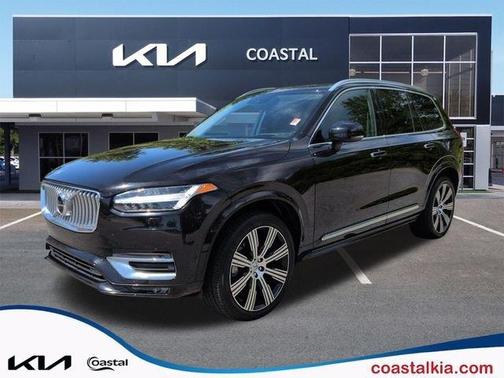Black 2021 Volvo XC90 T6 Inscription 6 Passenger