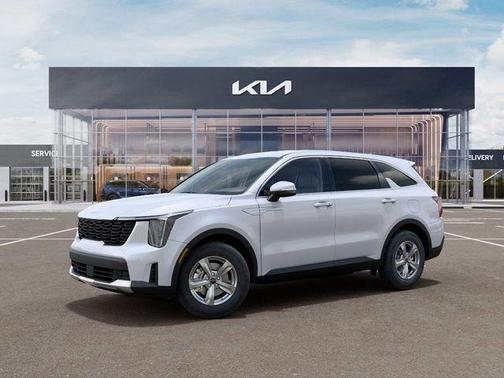 White 2026 Kia Sorento LX