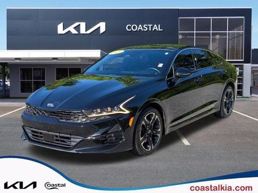Black 2021 Kia K5 GT-Line