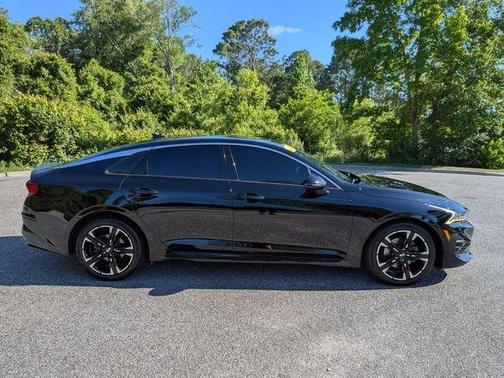 Black 2021 Kia K5 GT-Line