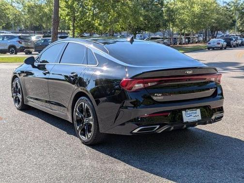 Black 2021 Kia K5 GT-Line
