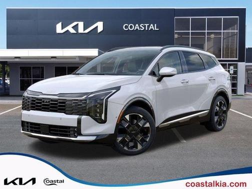 White 2026 Kia Sportage Hybrid SX-Prestige