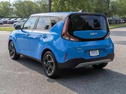 Blue 2025 Kia Soul EX