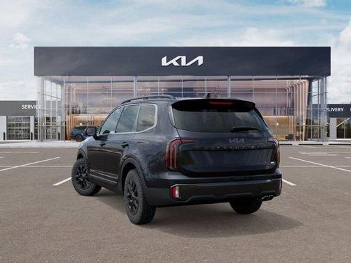 Gray 2025 Kia Telluride EX
