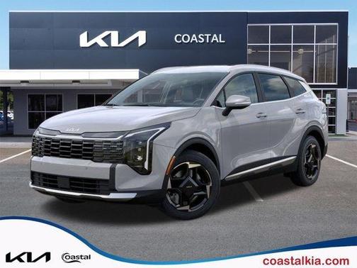 Gray 2026 Kia Sportage Hybrid EX